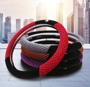 Nueva cubierta antideslizante y absorbente de sudor para <span class=keywords><strong>volante</strong></span> para hombres y mujeres en otoño e invierno cubierta para <span class=keywords><strong>volante</strong></span> - Product Image 4