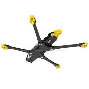 Hot Sales SpeedyBee Mario 8-Inch Folded Frame Kit for Quadcopter RC <b>Drone</b> <b>Accessories</b> Heavy-duty 3K Carbon Fiber Black-Yellow - Product Image 3