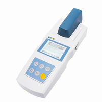Testeur de mesure de la qualité de l'eau Longueur d'onde de la lumière LED 515nm Analyseur de chlore résiduel intelligent portable électronique