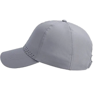 Bonnet en nylon imperméable à l'eau 6 panneaux style caractère avec bord incurvé pour hommes et femmes vente en gros sur mesure
