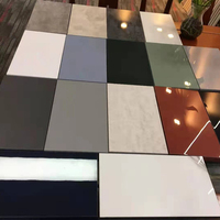 Haute qualité marbre haute brillance pet uv conseil mélamine mdf panneau hdf pour unités de cuisine