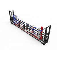 Anneau de boxe pliable 4x4m 1 minute assemblage rapide et conception portable pliable parfait pour un usage domestique en salle de sport