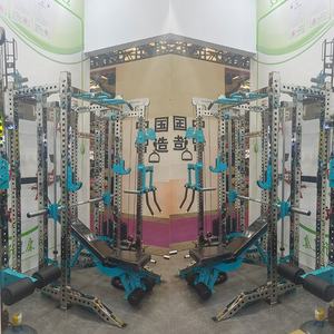 Sıcak satış spor Fitness ekipmanı vücut geliştirme egzersiz egzersiz istasyonu çok fonksiyonlu Smith makinesi kulübü merkezi - Product Image 2