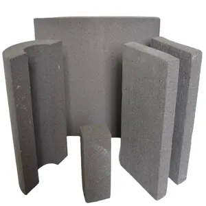 ASTM C552 Foam Glass Brick High performance chimney lining maker foamglass Foamed Borosilicate Cellular Glass Block