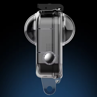 HONGDAK pour GoPro MAX 2 – Boîtier étanche flottant pour plongée, mini-coque de protection pour caméra, accessoires pour GoPro Max 2