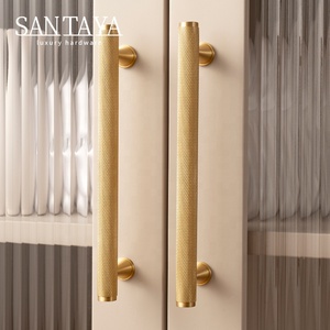 Santaya geknoopte massief messing Britse merk meubellades deurknoppen kastknoppen T-bars handgrepen klassieke bestseller - Product Image 4