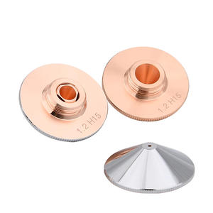 Buse de découpe laser D32M14 32 mm à haute vitesse, tête de découpe laser en cuivre à simple/double couche pour outils de découpe et de formage - Product Image 5