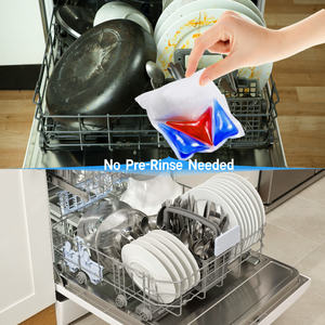 効果的な食器洗いのための大きな環境に優しい4 in 1固形食器用洗剤ポッド - Product Image 2