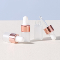 Vente en gros, 1ml, 2ml, 3ml, 5ml, blanc clair, givré, surface, petit compte-gouttes, flacons en verre, bouteille à vendre