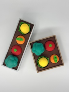 Jouets en forme de fruits et légumes imprimés en 3D pour l'éducation précoce, services de fabrication et d'interaction - Product Image 5