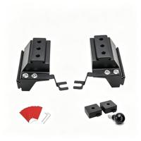 Support de fixation rapide pour deux feux auxiliaires LED sur montant A pour GWM Wind 7 Pickup – Extension de montage pour éclairage auxiliaire