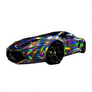 Sailstars Rainbow Chrome Color Change Bling Bling Crystal <b>Vinyl</b> Film for Car <b>Wrap</b> Bubble Free 1.52x17m 2-Year Warranty - Product Image 2