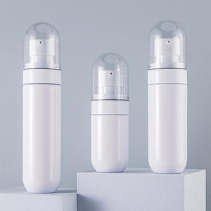 Flacon pulvérisateur d'écran solaire de type <span class=keywords><strong>capsule</strong></span> de 60ml 40ml/80ml flacon <span class=keywords><strong>distributeur</strong></span> de lotion cosmétique en plastique à fond rond - Product Image 2