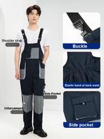 Pantalons et salopettes de travail Combinaisons une pièce renforcées résistantes à l'usure avec logo personnalisé pour le lieu de travail