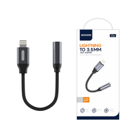 Câble audio auxiliaire A05 neuf en nylon tressé de 110 mm pour prise casque 3,5 mm pour téléphone portable