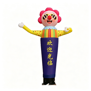 Nuevo diseño decoración <span class=keywords><strong>de</strong></span> Halloween al aire libre inflable dibujos animados payaso soporte <span class=keywords><strong>circo</strong></span> inflable Halloween divertido hombre - Product Image 5
