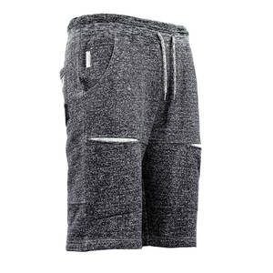 กางเกงขาสั้นลายคาร์โก้สำหรับผู้ชายกางเกงขาสั้นเบอร์มิวดาสีดำผ้าโพลีเอสเตอร์/ ผ้าฝ้ายลำลองพิมพ์โลโก้ - Product Image 1