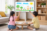 Téléviseur LCD portable pour maman et enfant - Écran LED 22-27-32 pouces pour une résolution 2K/4K