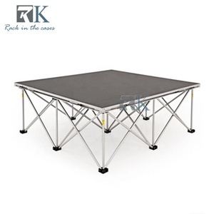 Plate-forme de scène de concert portable Spider Deck facile à installer risers de tambour - Product Image 2