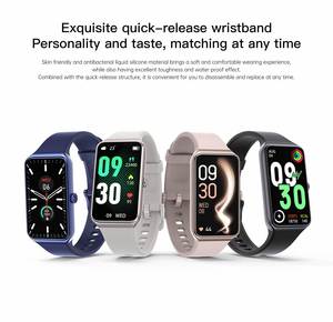 Montre connectée C82 pour hommes et femmes 2024, bracelet intelligent, surveillance de l'oxygène sanguin, fréquence cardiaque, montre intelligente pour femmes, CE ROHS MSDS pour téléphone Android iOS - Product Image 4
