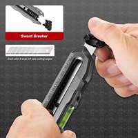 New ERA Outils de mesure combinés en aluminium les plus populaires et couteau utilitaire multifonctionnel