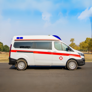 <span class=keywords><strong>Ambulance</strong></span> de haute qualité à toit surélevé, diesel, traction avant, véhicule de secours médical pour le transport d'urgence urbain - Product Image 4
