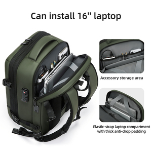Neuester Maßgefertigter Modischer Flugzeugtauglicher Diebstahlsicherer Laptop-Rucksack Wasserdichter Diebstahlsicherer Rucksack Unisex - Product Image 6