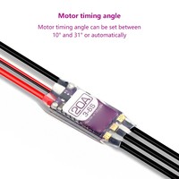 Contrôleur de vitesse brushless 20A 30A 40A 50A ESC 3-6S BLHeli-32 pour avions RC, multicoptères et drones de course FPV