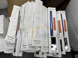 Custodia Ecologica per Telefono, Tasca Porta Cellulare per <span class=keywords><strong>iPhone</strong></span> 17 <span class=keywords><strong>Pro</strong></span> <span class=keywords><strong>Max</strong></span> 16 15 <span class=keywords><strong>14</strong></span> 13 12 11 XR X, Borsa a Tracolla Nera Blu Marrone <span class=keywords><strong>Arancione</strong></span> - Product Image 3