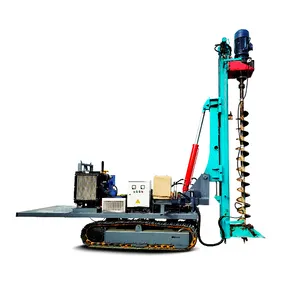Yugong Ground Screw Machine Bore Well Solar Pile Driver Pile Drilling Price Mine Drilling Rig Hydraulic Pile Driving Machine