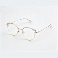 Montura de Gafas con Lentes CR39 Anti Luz Azul para Mujer, Gafas Ópticas de Lectura Ultraligeras de PC