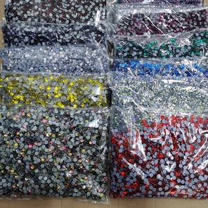 Blinginbox Großhandel 14400 Stück Großer Beutel Glitzer Strass SS3-SS20 Hotfix Rhinestone Kristallglas-Strass für Dekoration Birkin - Product Image 5