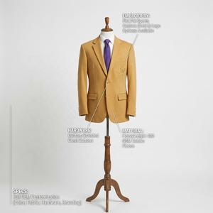 Blazer sur mesure brodé personnalisé pour fraternité grecque Omega, coupe ajustée, simple boutonnage, pour organisation, école, université - Product Image 5