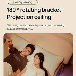 TZ-1 Mini Android 9 LED/Laser Home Chiếu 4K HD Với Wifi6 Bốn Điểm Keystone Chỉnh - Product Image 4
