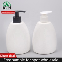 Conteneur de savon liquide moussant en PETG de haute qualité 380 ml, flacon de soin personnel en plastique avec pompe pour cosmétiques, shampooing pour bébé
