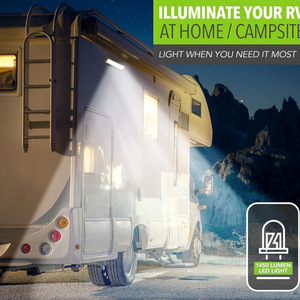 Camping Lamp 9 Inch LED IP67 Water Resistant <b>Wall</b> Mount Outdoor RV Trailer <b>Light</b> - Product Image 4