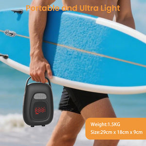 Bomba Eléctrica para SUP de 20 PSI con Luz, Bomba Recargable para Inflar Tablas de Paddle, Kayaks, Botes de Goma, Tablas de Surf y Flotadores - Product Image 3