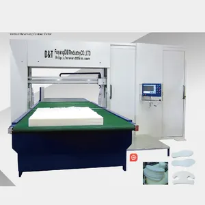 Macchina da taglio a schiuma rotante verticale CNC per solette in memory Foam