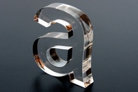 ZYD, recepción de vestíbulo personalizada, letras acrílicas cortadas, letrero de interior, letrero de letra elevada 3D, logotipo de pared, señalización de marca de letras para empresas