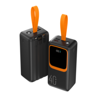 Cargador Portátil de Carga Rápida de 65 W y 40000 mAh para iPhone, Capacidad de Carga para Emergencias al Aire Libre, Batería Externa de 40000 mAh, Nuevo