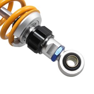 Nuevo <span class=keywords><strong>Amortiguador</strong></span> Hidráulico Ajustable Universal de 280-360 mm para Motocicleta, Scooter, Coche Eléctrico, Estilo Retro, Color Amarillo y Negro - Product Image 3