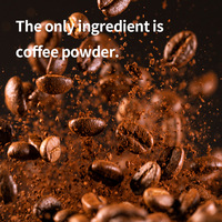 Café Noir Instantané du Yunnan Sans Sucre Sans Matière Grasse, Grains de Café Arabica de Haute Montagne, Source Usine, Torréfaction Intense, Faiblement Acide