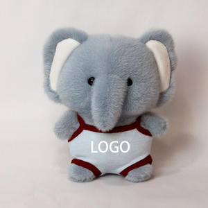 Boneka Hewan Lucu Beruang Babi Anjing Gajah Kelinci Mainan Plush Lembut Dekorasi Rumah Mobil untuk Hadiah Natal Ulang Tahun untuk Anak-anak - Product Image 2