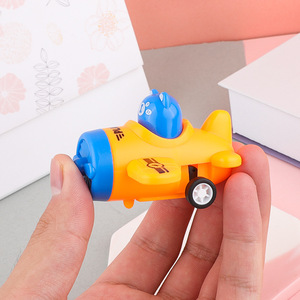 Simpatico piccolo orso Pull-back aereo asilo per bambini Baby Car piccolo regalo all'ingrosso veicolo giocattolo di attrito - Product Image 4