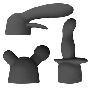 Set di <span class=keywords><strong>3</strong></span> Accessori Vibranti per Massaggiatore da 40mm, Stimolatore Punto G e Clitoride, Cappucci in Silicone per Massaggio Femminile - Product Image 3