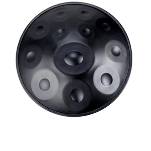 Ensembles de batterie Handpan d'approvisionnement d'usine Tambour à main en acier à 12 notes avec sac à main souple/tambour d'instruments de <span class=keywords><strong>percussion</strong></span> sur pied - Product Image 1