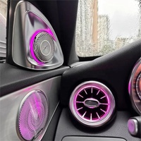Éclairage d'ambiance 64 couleurs pour grille d'aération Mercedes-Benz Classe C W205 GLC X253 – Éclairage intérieur haut de gamme