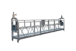 Plate-forme suspendue ZLP 630 revêtue de zinc pour travaux de peinture et de <span class=keywords><strong>nettoyage</strong></span> de réparation de façade de bâtiment de grande hauteur - Product Image 5