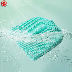 Cojín de asiento de gel para silla grande y gruesa antideslizante para coche de verano - Product Image 2