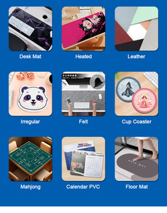 Tappetino per Mouse con bordo Anti-mischia stampato XXL con stampa personalizzata 1 pezzo Extra-Large tappetino per Mouse da gioco in gomma con Design <span class=keywords><strong>personalizzato</strong></span> - Product Image 6